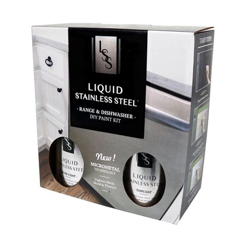 Giani Liquid Stainless Steel 12 Oz Stainless Steel Appliance Paint Kit