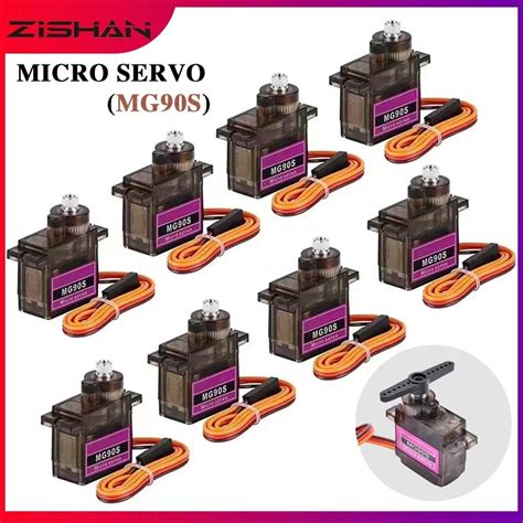 Pcs Mg S Metal Gear Analog Rc Micro Servo Upgraded