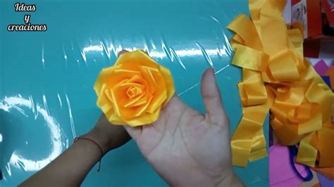 rosas eternas con tela satinada fácil de hacer y muy económico YouTube