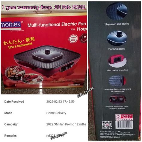 Morries Multi Functional Pan With Hot Pot In BBQ Grill With Steamboat TV Home