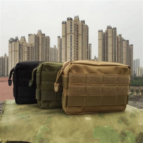 Outdoor Molle Edc Utility Kits De Primeiros Socorros Camuflagem Militar