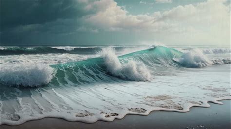 Ocean Waves Relaxation Soothing Waves Crashing On Beach Relaxing