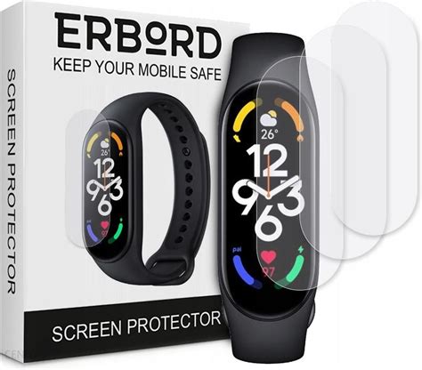 Erbord 3X Folia Hydrożelowa Ochronna Do Xiaomi MI Band 6 Opinie i