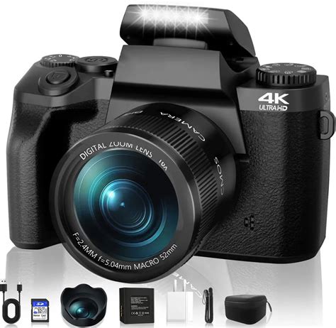 C Mara Digital SLR DSLR De 64MP Con Enfoque Autom Tico Para Fotograf A