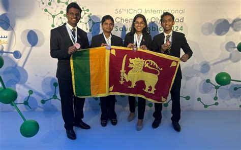 Sri Lankan Team Won Four Bronze Medals At The 56th International