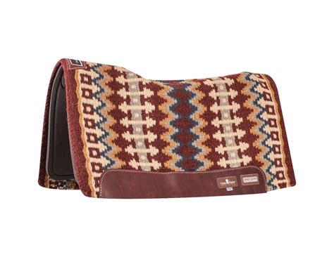 Classic Equine Saddle Pad Shock Guard Blanket Top Wool Xpf Foam Sgbt