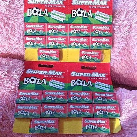 ۞ Supermax BOLA superstainless sharper blade 100 blades each pad ...