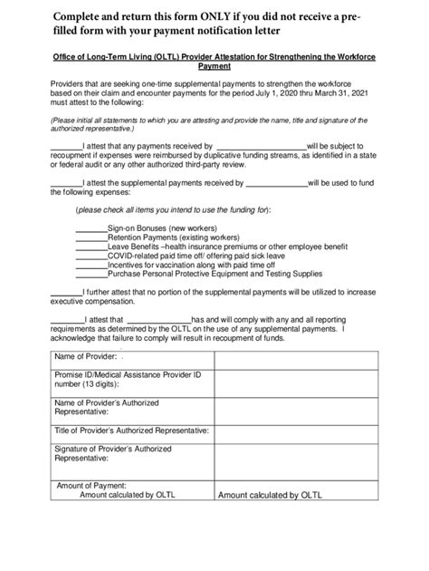 fillable  filled form   payment notification letter fax