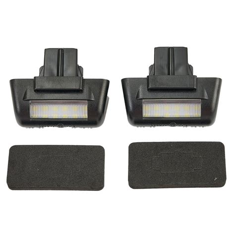 Bclong Pair For Ford Transit Led License Plate Light Rear Number Plate Lamp Mk6 Mk7