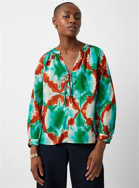 Lucille Kaleidoscope Blouse Rails Simons