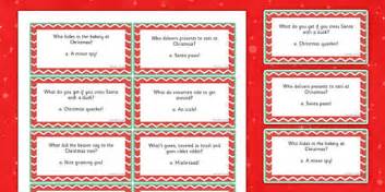 Christmas Cracker Jokes Printable Resources Twinkl