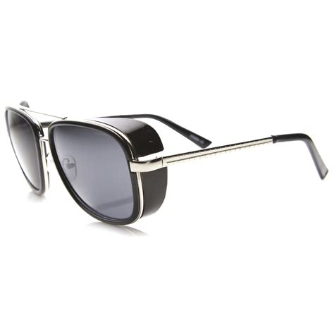 Mens Aviator Sunglasses With Uv400 Protected Composite Lens Sunglass La