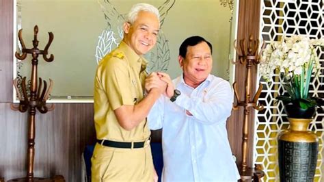 Ramai Wacana Duet Ganjar Prabowo Begini Respon PDIP Dan Gerindra