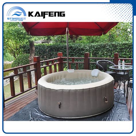 Inflatable Sexy Hot Tub Massage SPA PH Light Coffee SPA And Hot Tub SPA