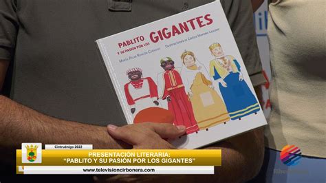 Presentación literaria Pablito y su pasión por los Gigantes