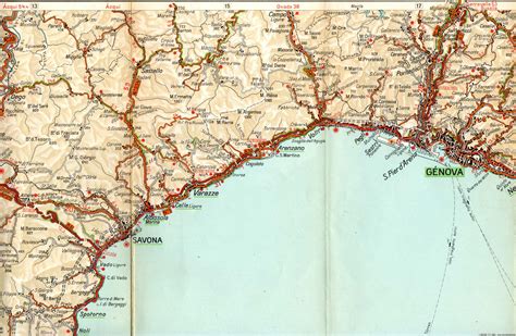 Political Map of Liguria (1964) - MapSof.net