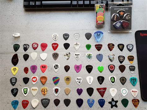 My Guitar Pick Collection So Far 86 Not Counting Duplicates Wich Are