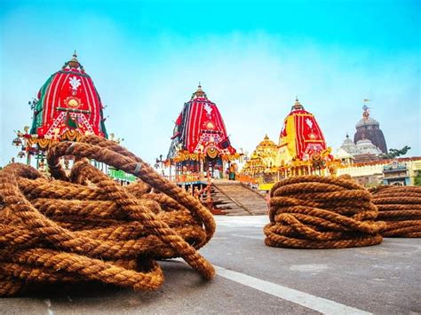 Of The Iconic Puri Jagannath Rath Yatra From 2020 And 2019 Without