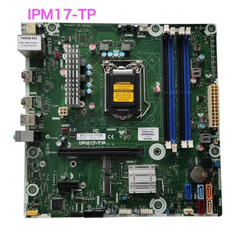 HP Envidia 750 Presagio 860 Placa Base De Escritorio IPM17 TP 799926