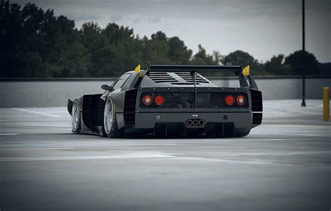 Auto Machine Ferrari F40 Rendering Concept HD Wallpaper Pxfuel