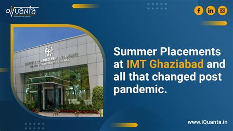 changed  imt ghaziabad summer placements post pandemic
