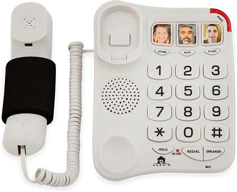 Big Button Phone For Seniors Corded Landline India Ubuy