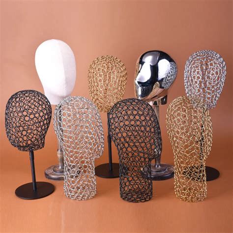 Female Metal Iron Mannequin Head For Hat Display In Mannequins From