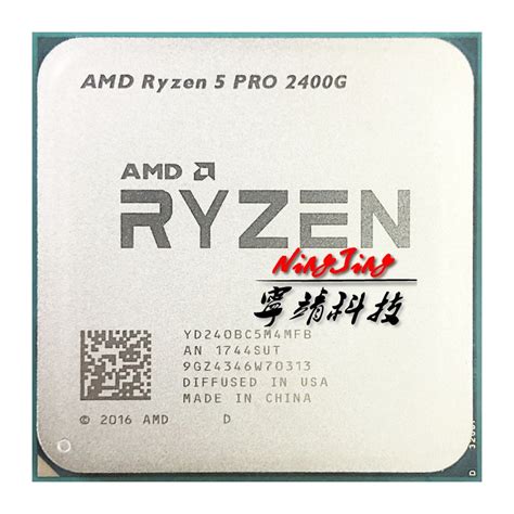 Procesador De CPU AMD Ryzen 5 PRO 2400G R5 PRO 2400G R5 2400G 3 6 GHz