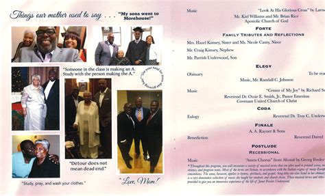 Legacy and Memories Preserved at Anderson Underwood Funeral Home Obituaries 1