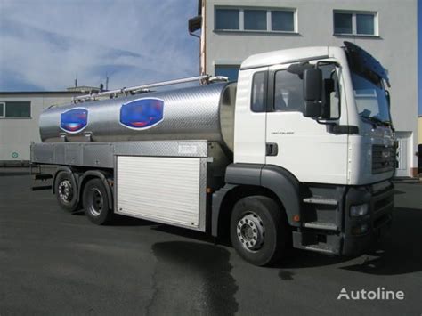 Camion Cisterna Per Latte Man Tga Milchsammelfahrzeug In