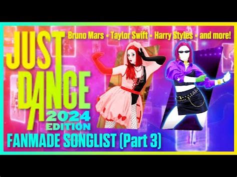 Just Dance Edition Fanmade Songlist Part Youtube