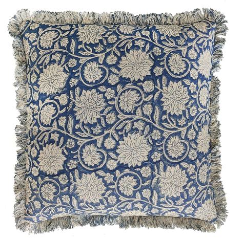 Malini Dipika Indigo Cushion Malini