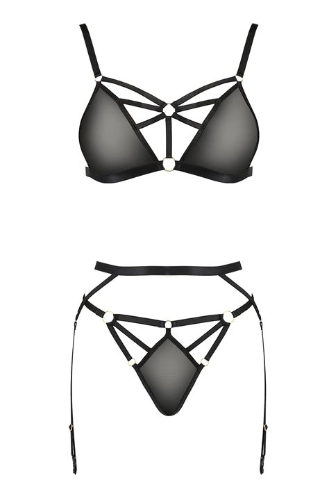Passion Sexy Women S Lingerie Set Meggy Black
