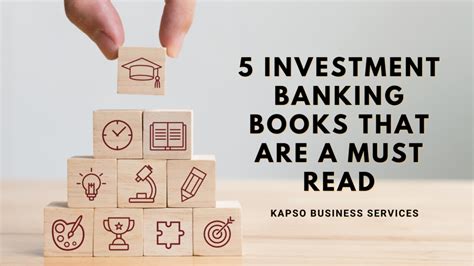 5 Investment Banking Books