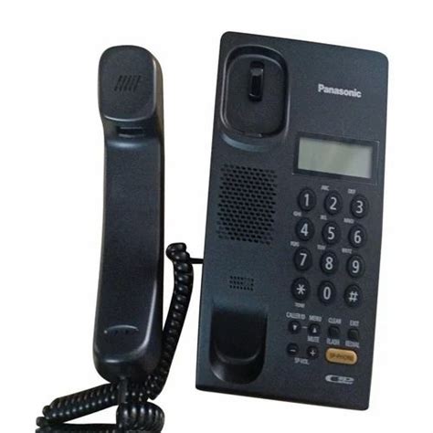 Black KX TSC62SX Panasonic Corded Telephone For Office Home And Hotel