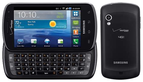 Samsung Stratosphere With 4g Lte And Qwerty Keyboard Announced For Verizon