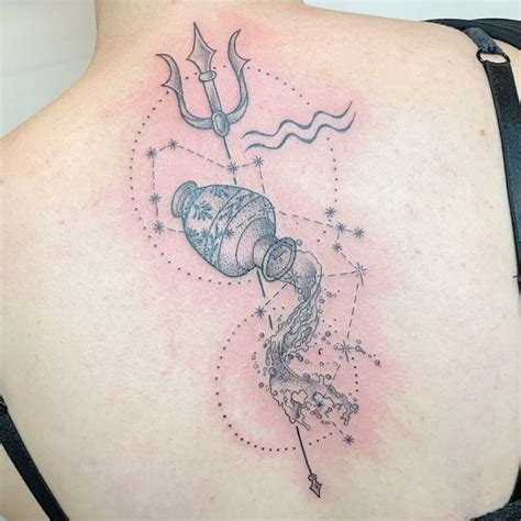 Latest Aquarius Constellation Tattoos To Inspire You In