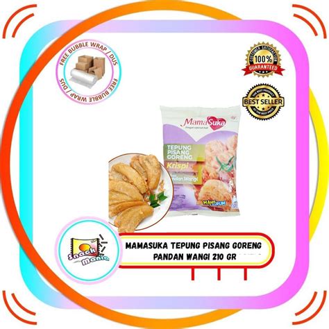 Jual Mamasuka Tepung Pisang Goreng Pandan Wangi Gr Mama Suka