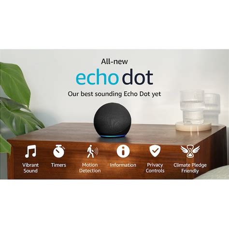 Amazon Echo Dot 5th Gen 2022 Release Smart Speaker With Alexa