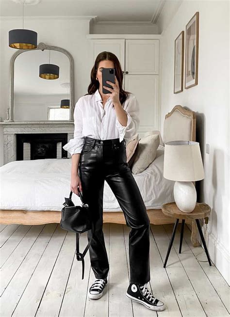 Sexy Leather Trousers And Boots