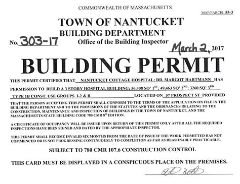 Nch Receives Building Permit For New Hospital Nantucket Cottage Hospital