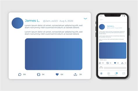 Linkedin Post Mockup Images Free Download On Freepik