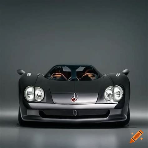 1999 mercedes-benz supercar prototype with y2k aesthetic