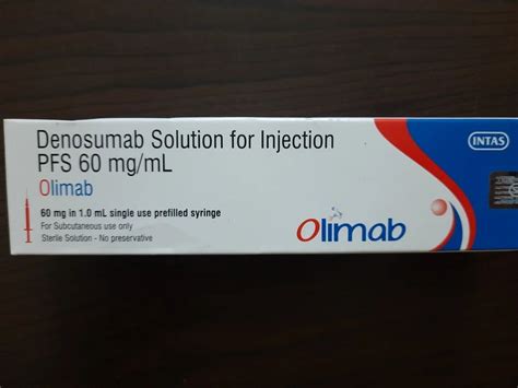 Denosumab Olimab G Injection Packaging Type Box Mg At Rs