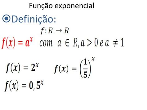 Aula 8 Aplicações De Função Exponencial E Logarítmica Ppt