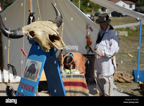 Native American Buffalo Horns Hi Res Stock Photography And Images Alamy