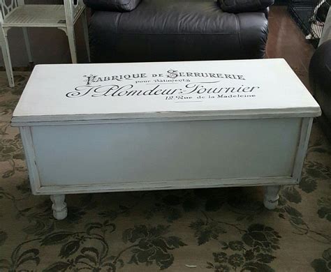 Cedar Chest Reloved With New Legs Painted With Chalk Paint Then