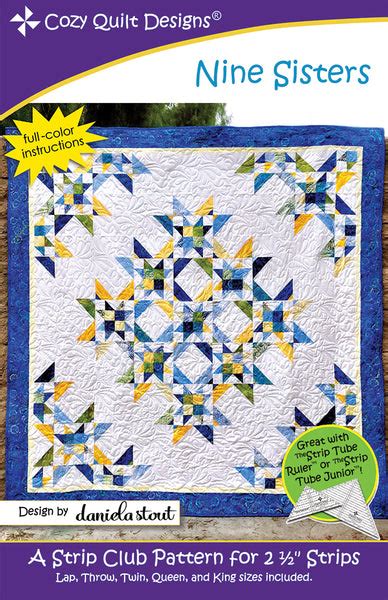 Nine Sisters Cozy Quilt Designs Pattern Jordan Fabrics