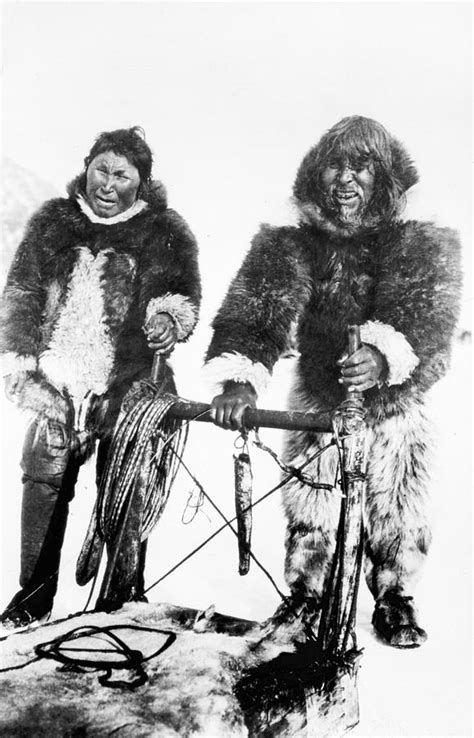 Inuit Couple C1907 Photograph By Granger Pixels