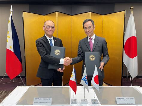 Signing Of Japanese Oda Loan Agreement With The Philippines